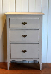 Slender French Painted Chest