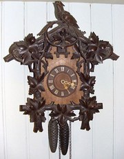 Superb midVictorian cuckoo wal