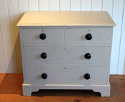 Victorian Painted Pine chest o