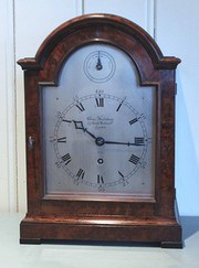 Yew Wood Bracket Clock By Frod