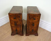 Antique Art Deco Pair Bedside