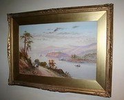 Antique Landscape Watercolour