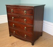 Antique Regency Mahogany Commo