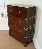 antique furniture rosewood campaign ches Antique Rosewood Campaign Ches