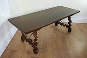 French Basque 6ft Walnut Refec