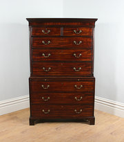 George III Mahogany Chest on C