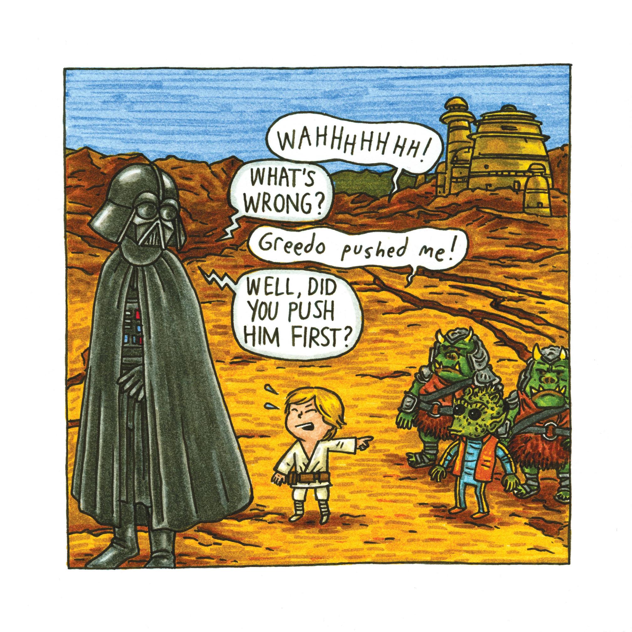 The Darth Vader and Son series
