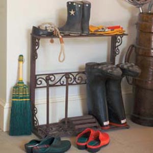 Wellie boot stands