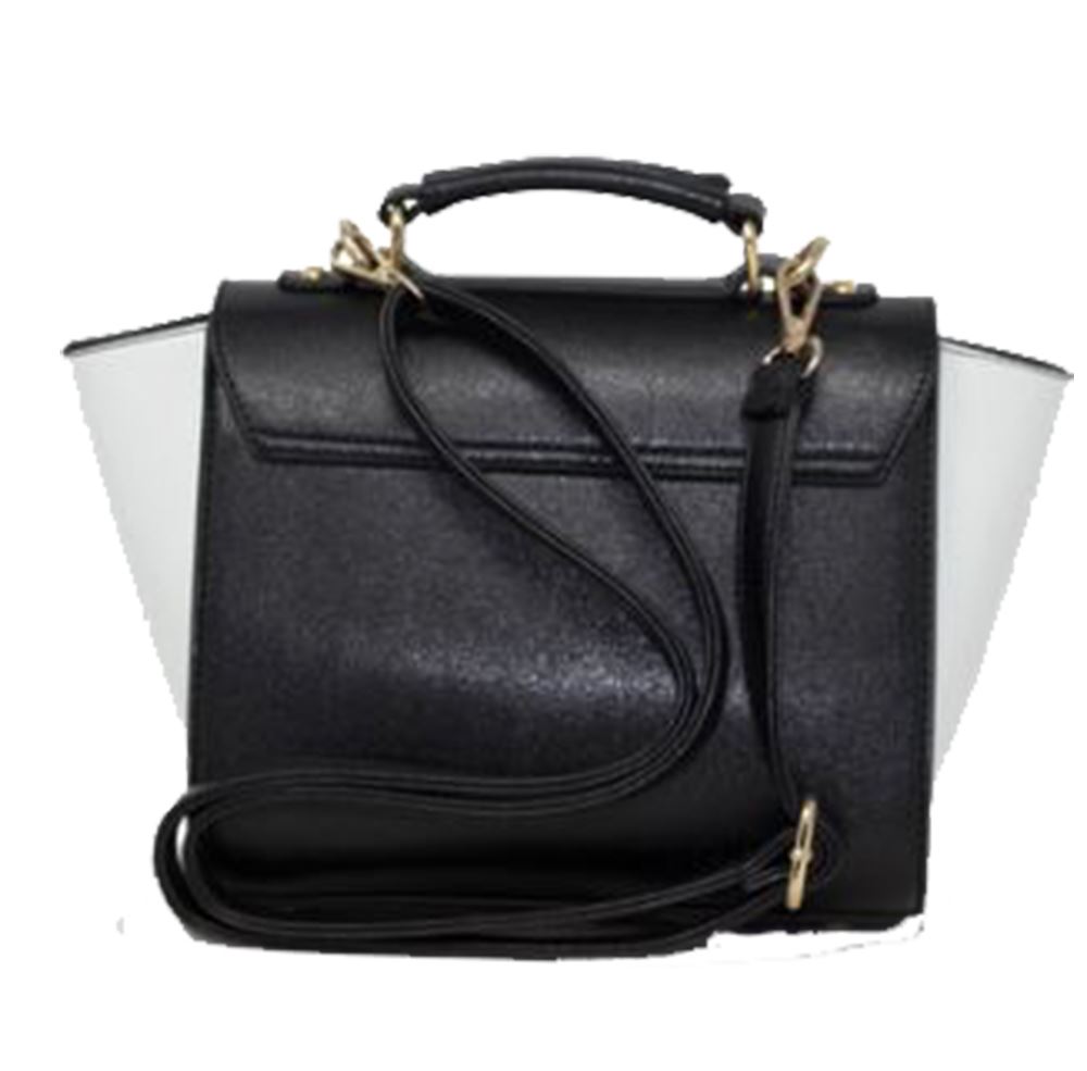 New Ladies Tote Multi Toned Handbag Twist Lock Handbag Elegant Casual