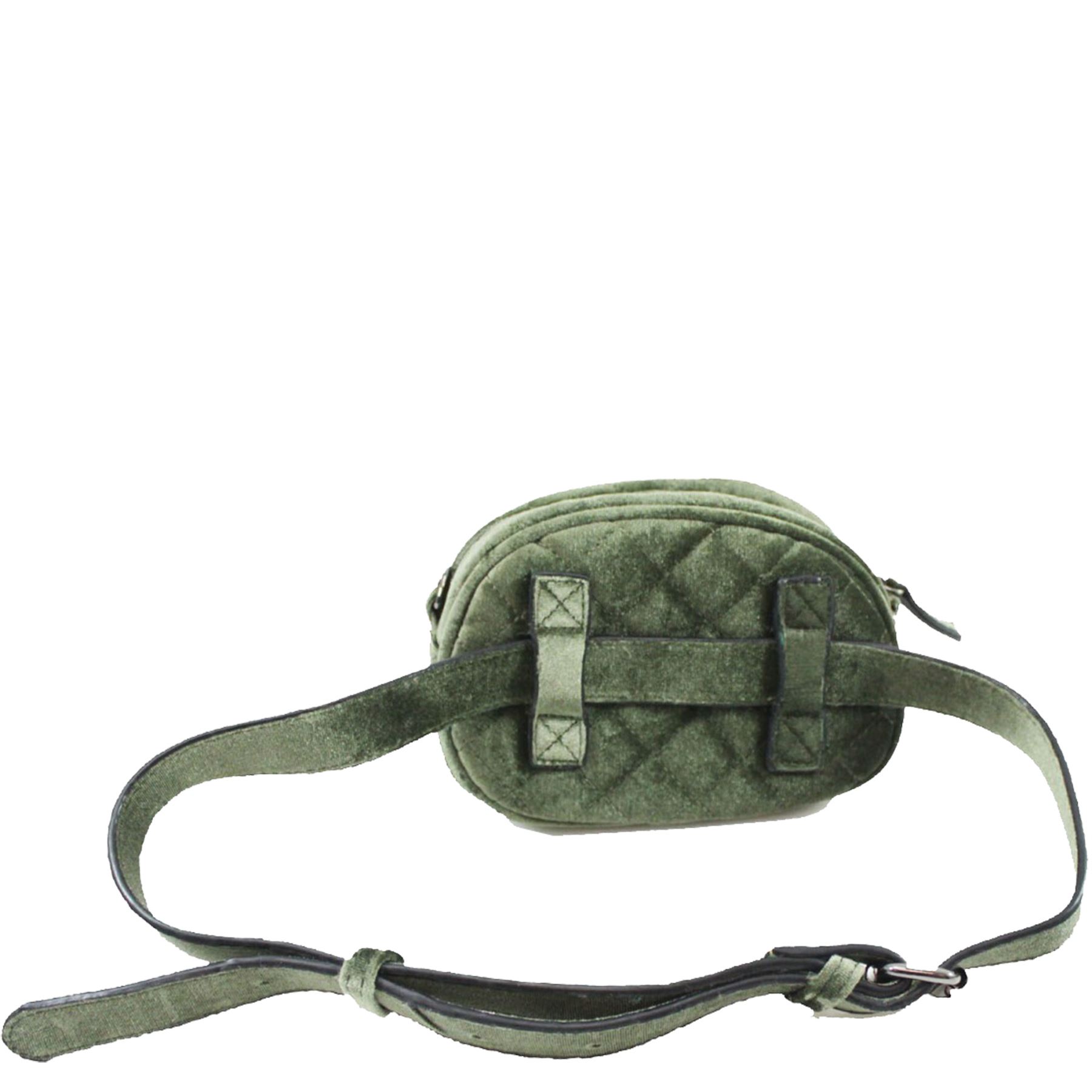 New Women’s Faux Leather Adjustable Crossbody Quilted Waist Belt bag