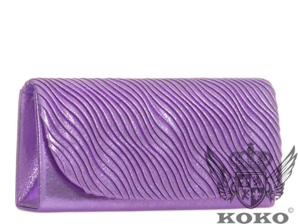 LADIES NEW GLITTER SHINY PLEATED SMALL PROM BRIDAL CLUTCH BAG HANDBAG