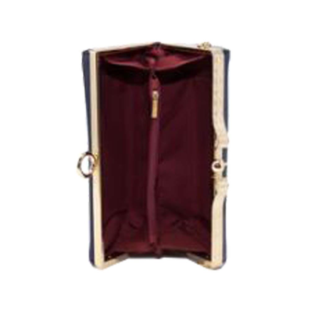 New Glitter Patent Leather Hardcase Ladies Bridal Clutch Bag Purse