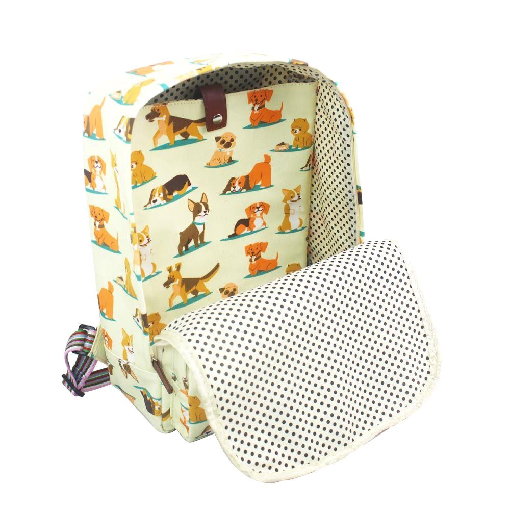 New Water Resistant Laptop Bag Rucksack Assorted Dog Design Back Pack