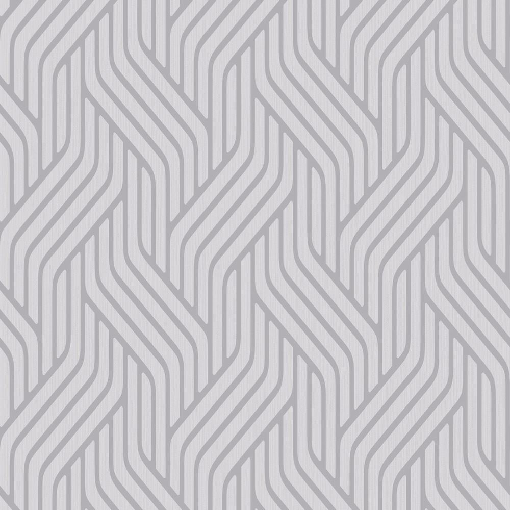Holden Pembrey Stripe Pattern Wallpaper Metallic Geometric Textured Motif