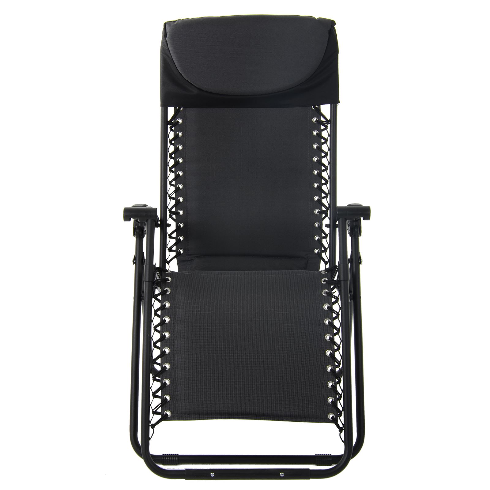 Azuma Zero Gravity Padded Relaxer Chair Reclining Garden Multi Position Lounger
