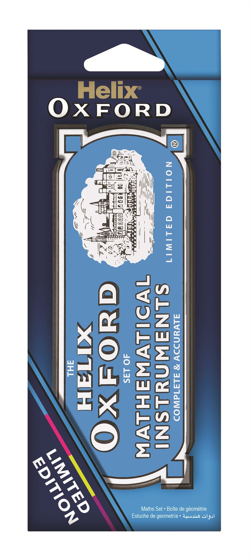 HELIX OXFORD SET OF MATHEMATICAL INSTRUMENTS ORACLE AND COOL CURVES MATH SETS
