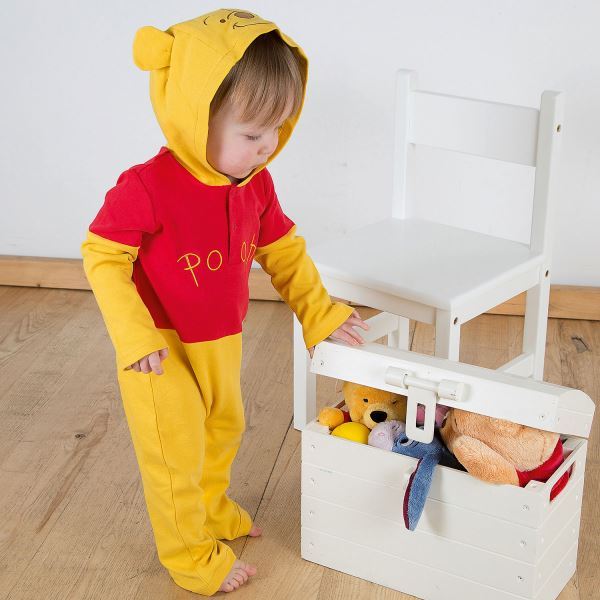 OFFICIAL Disney Winnie The Pooh Baby Bambino Jersey Romper Suit