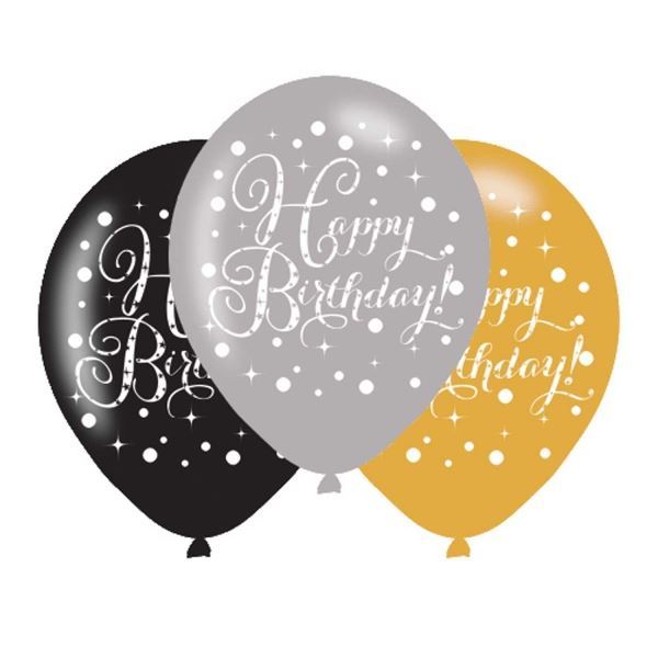 gold sparkling celebration birthday party decorations tableware