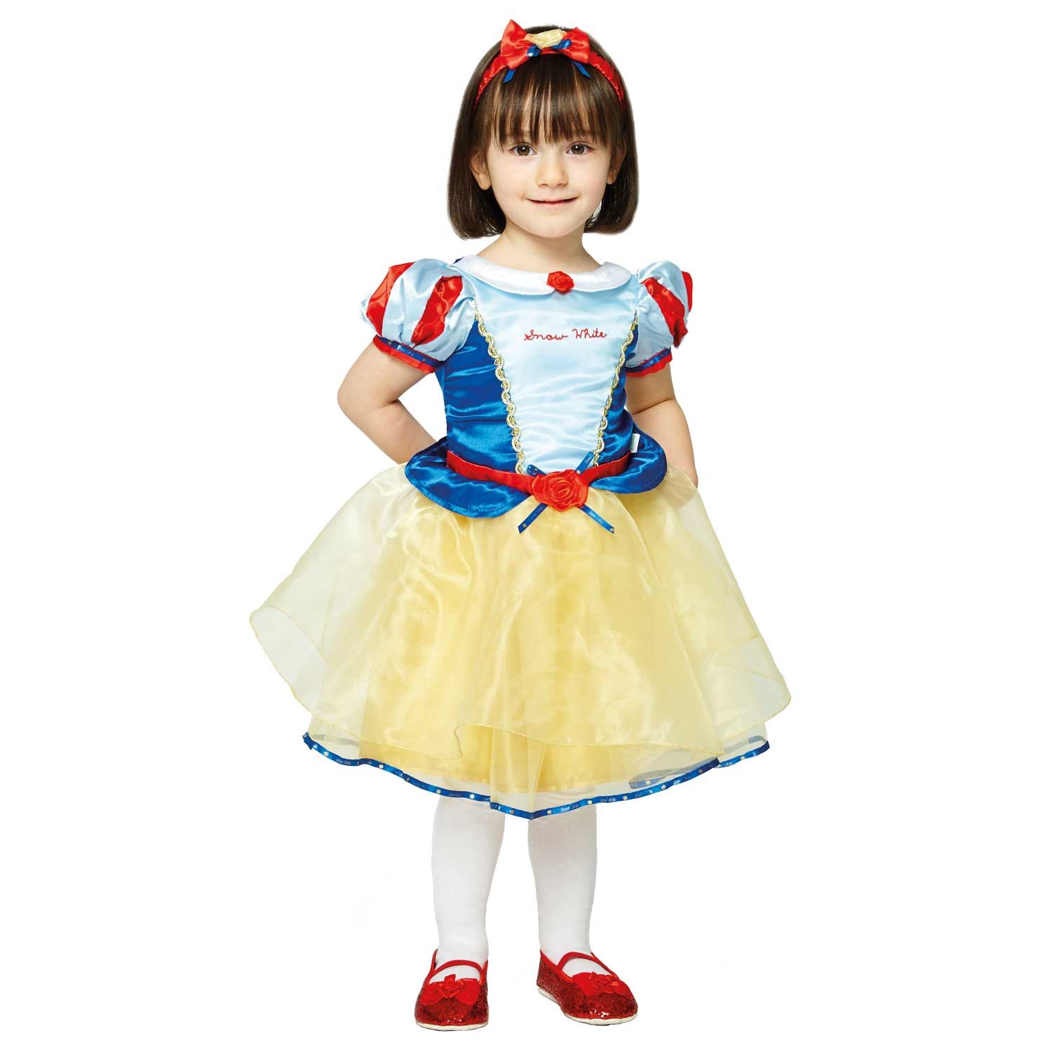 Official Disney Princess Snow White Deluxe Baby Toddler Fancy Dress Costume