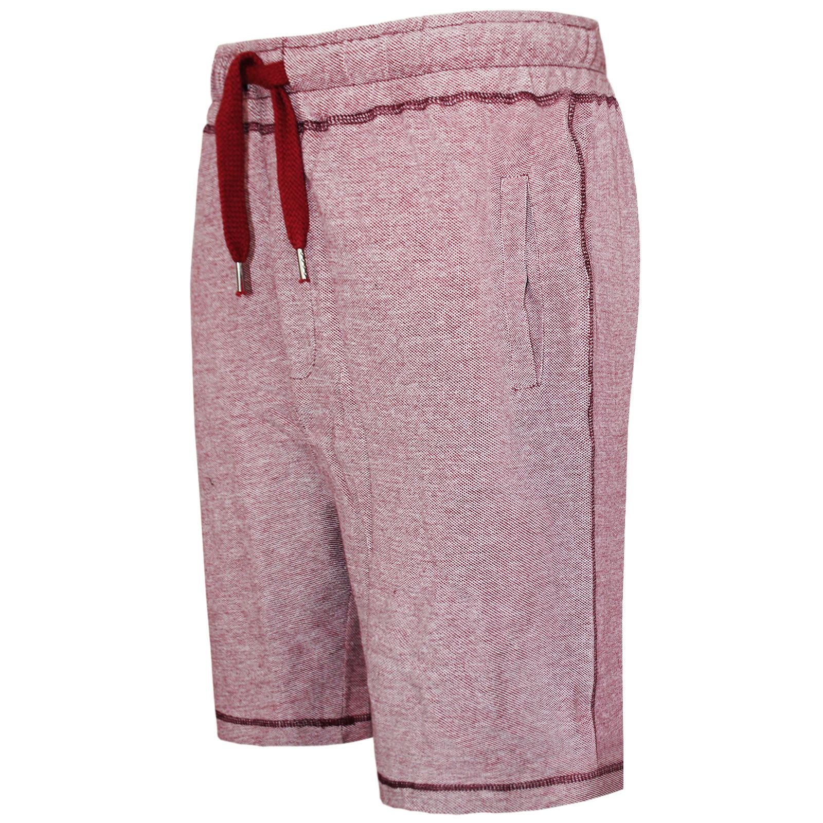 MENS KNEE SHORTS FITNESS SWEATPANTS GYM BOXING ELASTICATED SPORTS JOGGING S-2XL