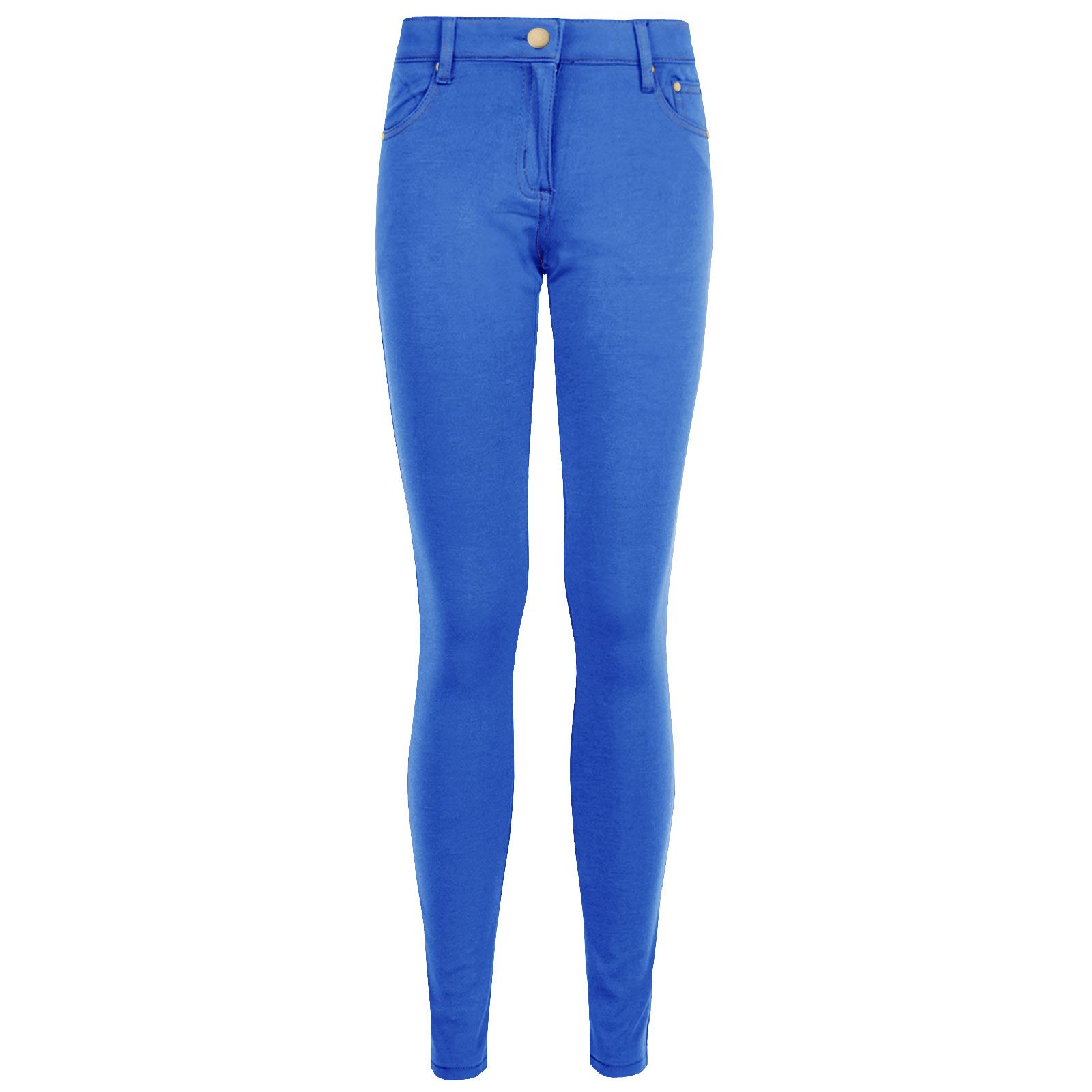 Jeans DONNA SKINNY Elasticizzato Jeggings Donna Fit Colorato Pantaloni Pantaloni Slim