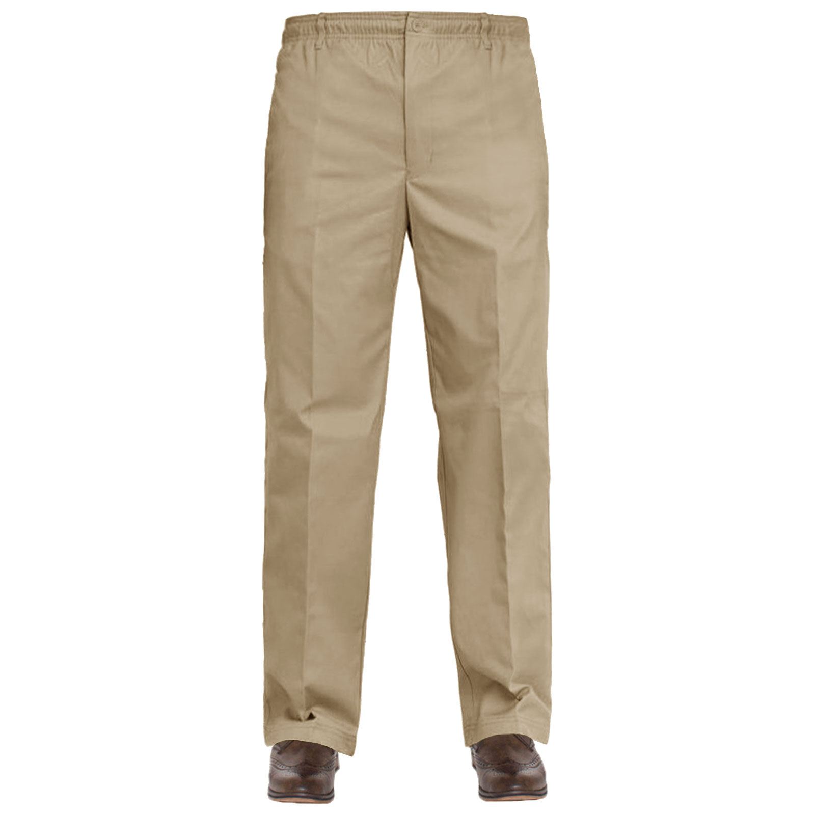 NUOVA linea uomo elastico in vita Lavoro Casual Rugby Pantaloni Pantaloni Pantaloni Smart Plus