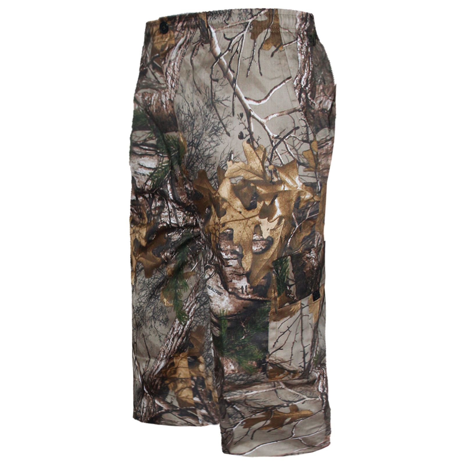 MENS JUNGLE CAMOUFLAGE SHORTS TROUSER COMBAT CARGO FISHING HUNTING BOTTOM PANT