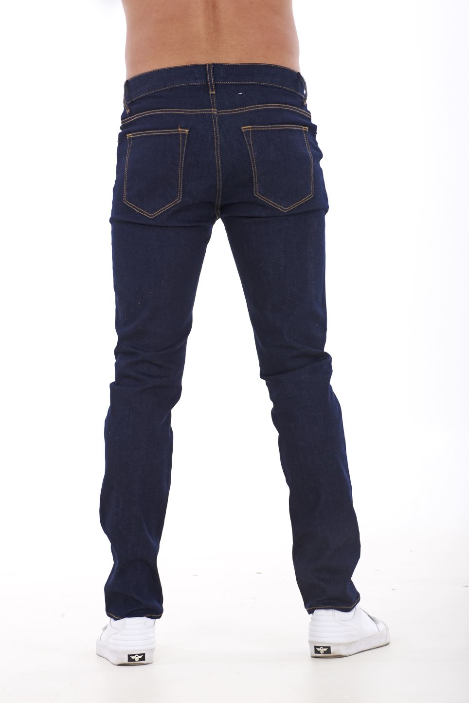 New Mens Boys Slim Fit Stretch Quality Jeans Regular Smart Branded Trouser 30-42