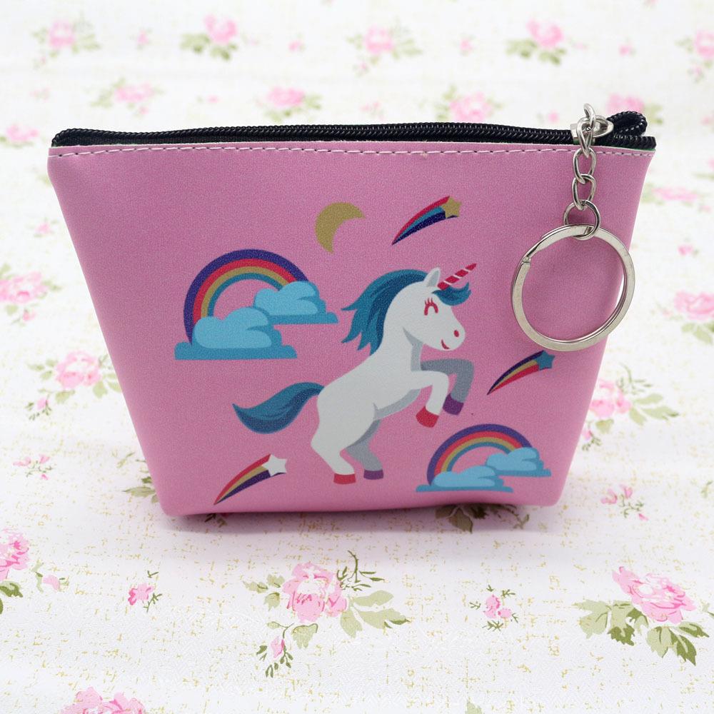 Coin Purse Cute Unicorn Kids Student Stocking Filler Party Bag Money Wallet