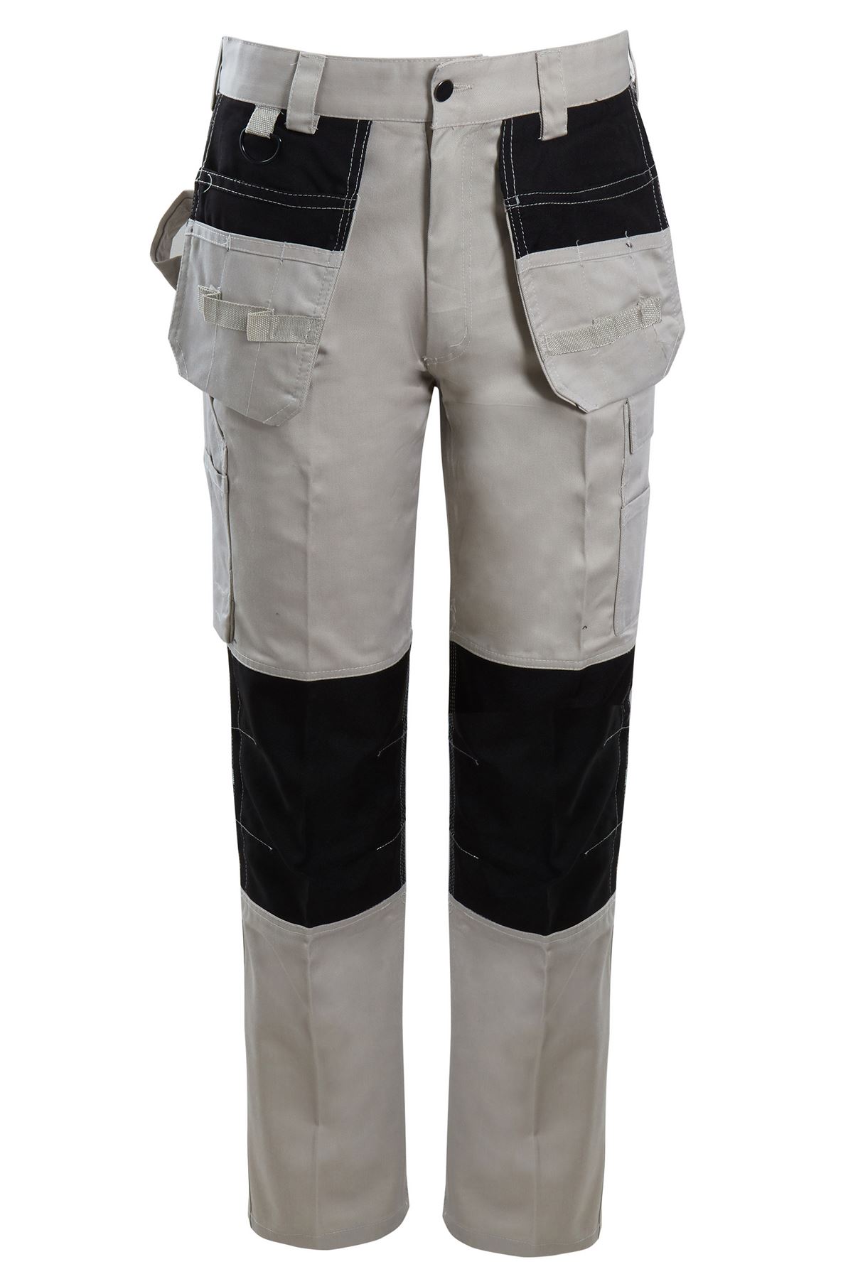 Mens Combat Cargo Pants Quality Knee Pad Pockets Hard Wearing Work Trousers