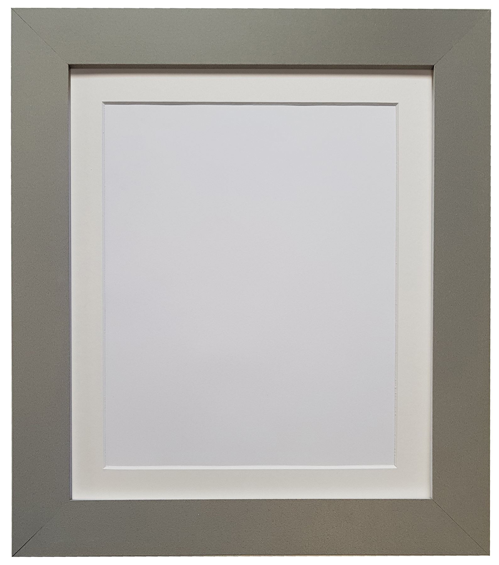 Home Decor Metro Dark Grey Picture Photo Frame with Black White or