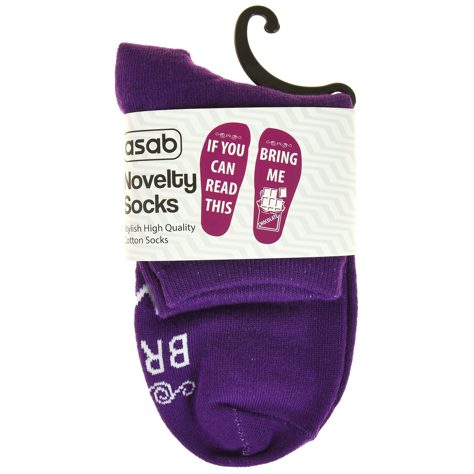 Pair Adult Novelty Socks Funny Rude Slogan Gift Soft Warm Coloured Cotton Blend