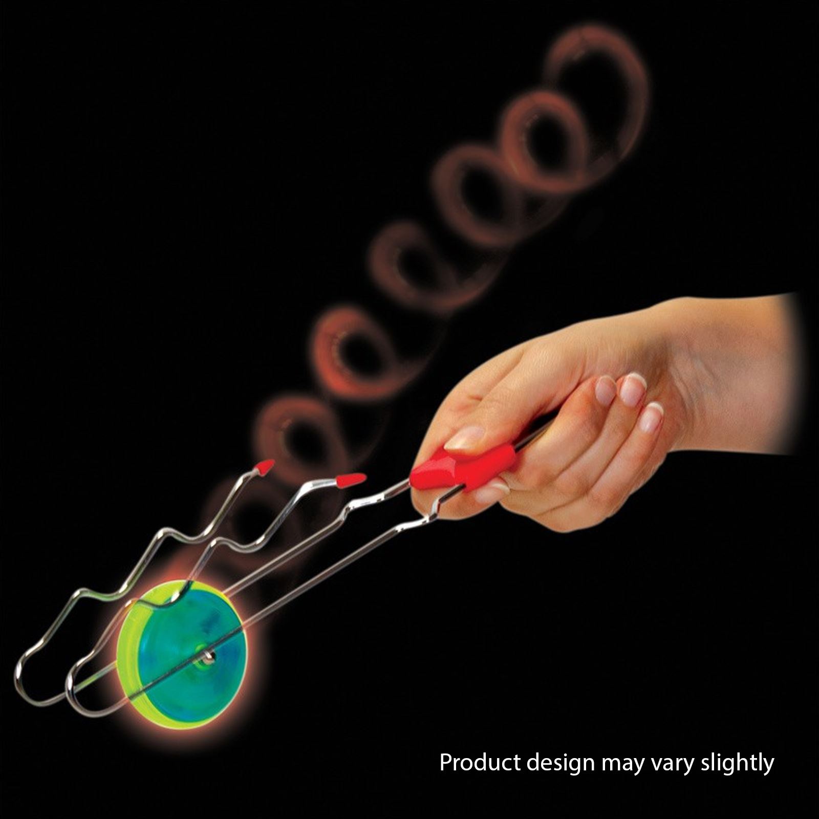 Enfants Lumineux Gyro roue magnétique Kinetic Rail Spinner Science Jouet