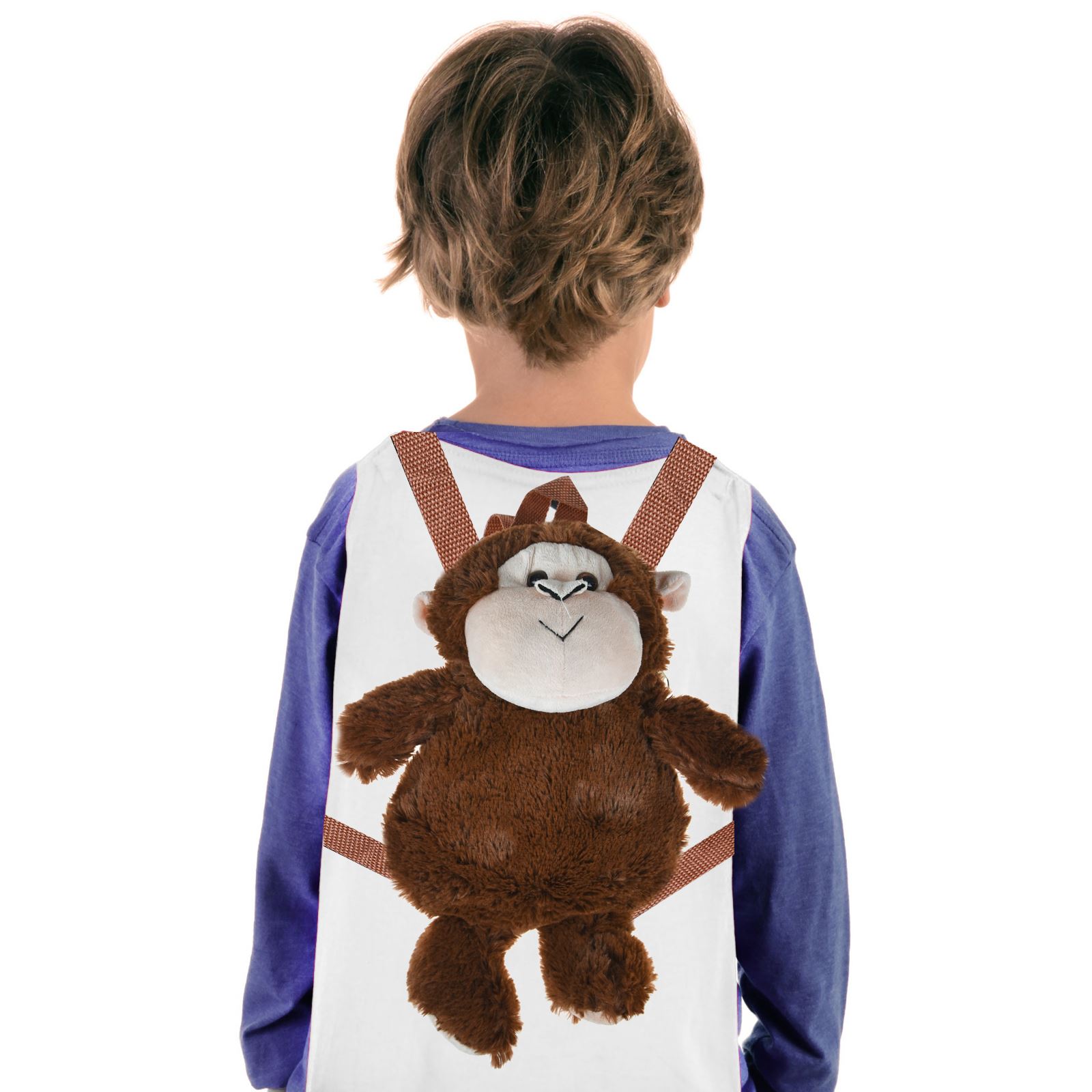 Children Animal Rucksack Backpack Plush Cute Zoo Toy Lunch Bags For Kids Toddler