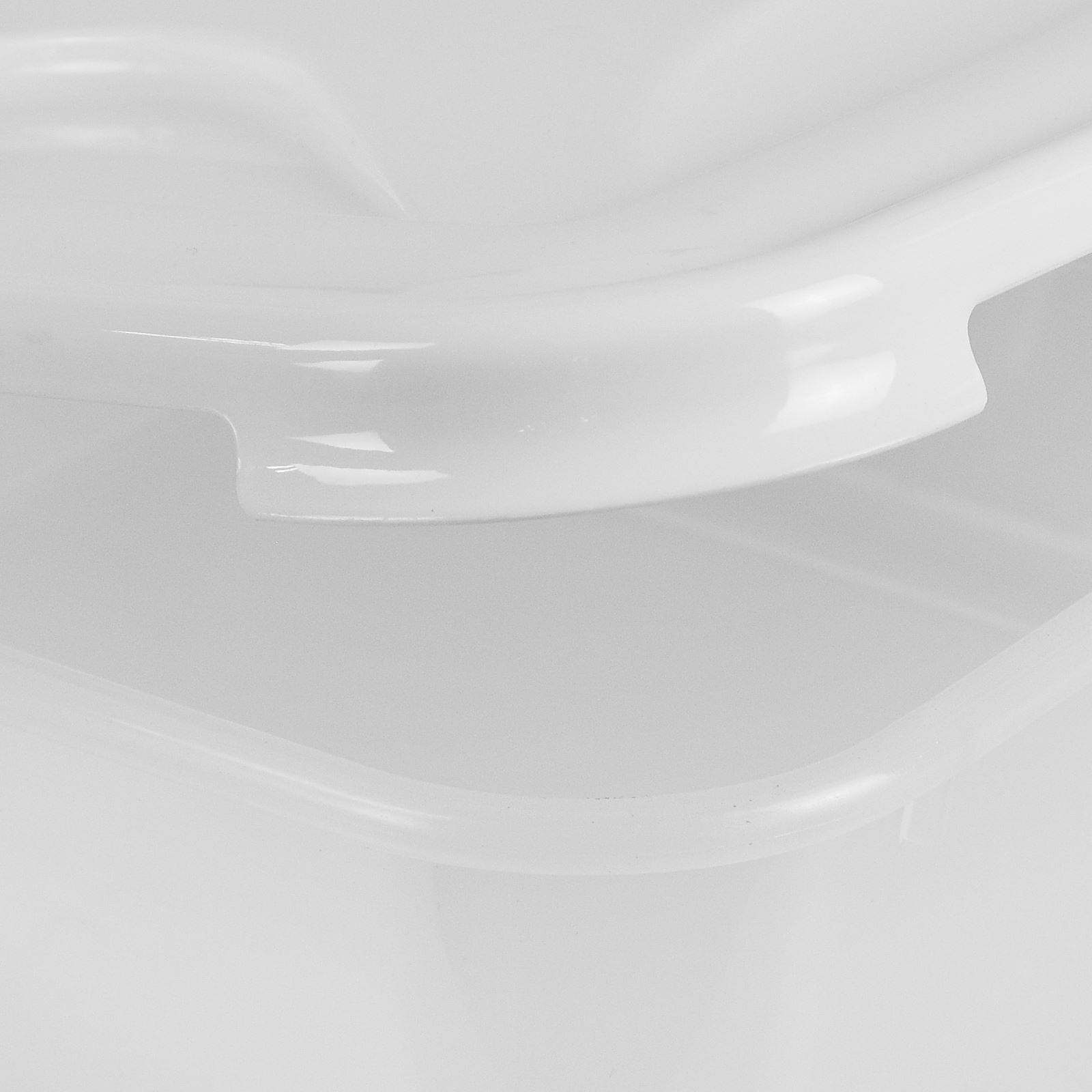 Wham Clear Plastic Food Storage Container Square Box Secure Clip Lid-Space Save