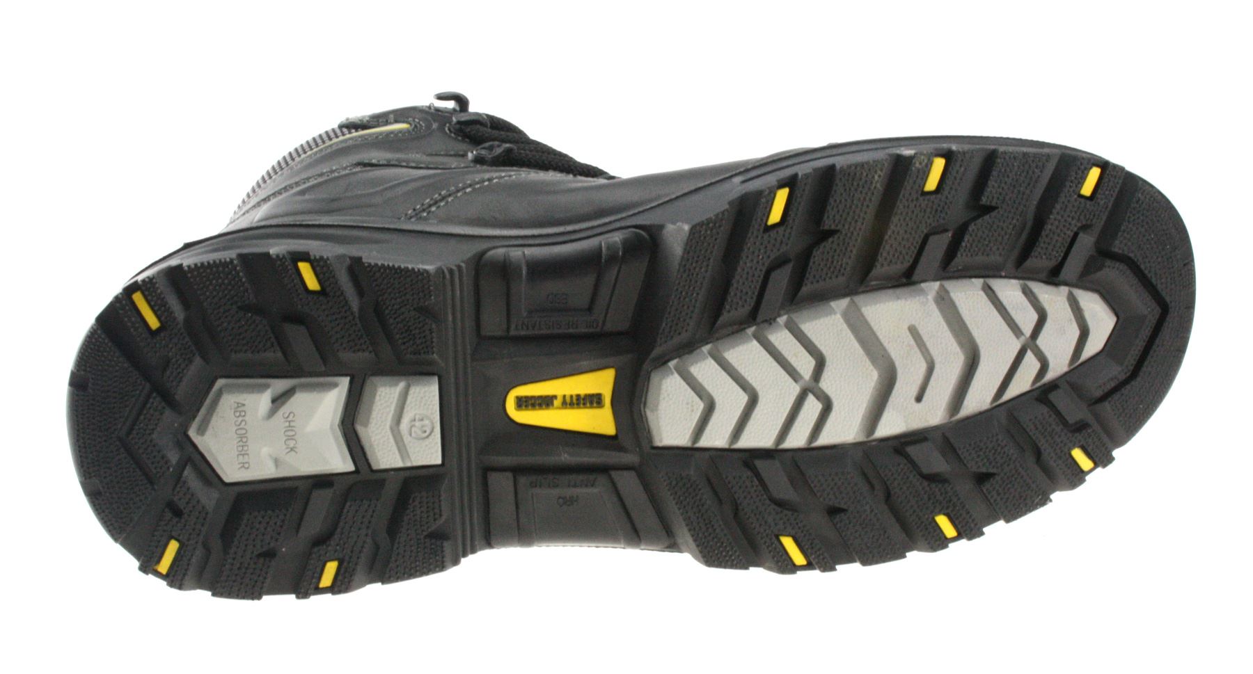 Safety Jogger Premium S3 Composite Toecap Leather Lace Up Mens Work Boots