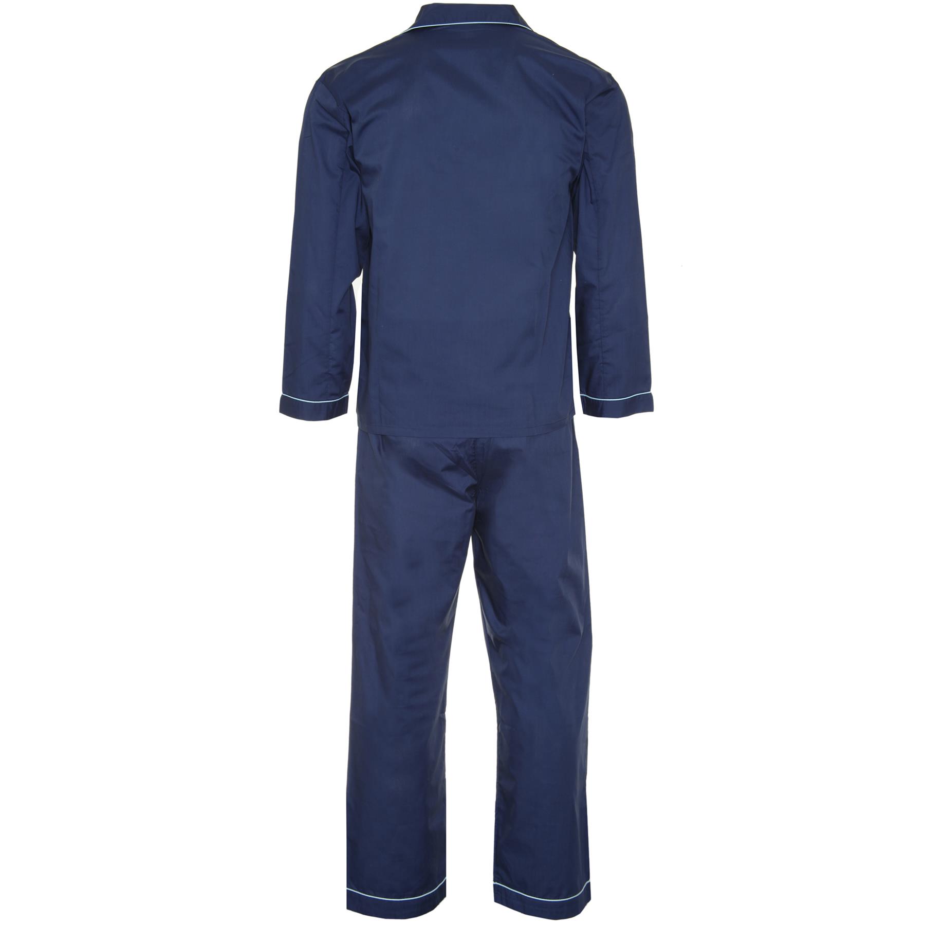 Champion Mens Designer Pyjamas Plain Long Sleeve Lounge Classic Fit Nightwear