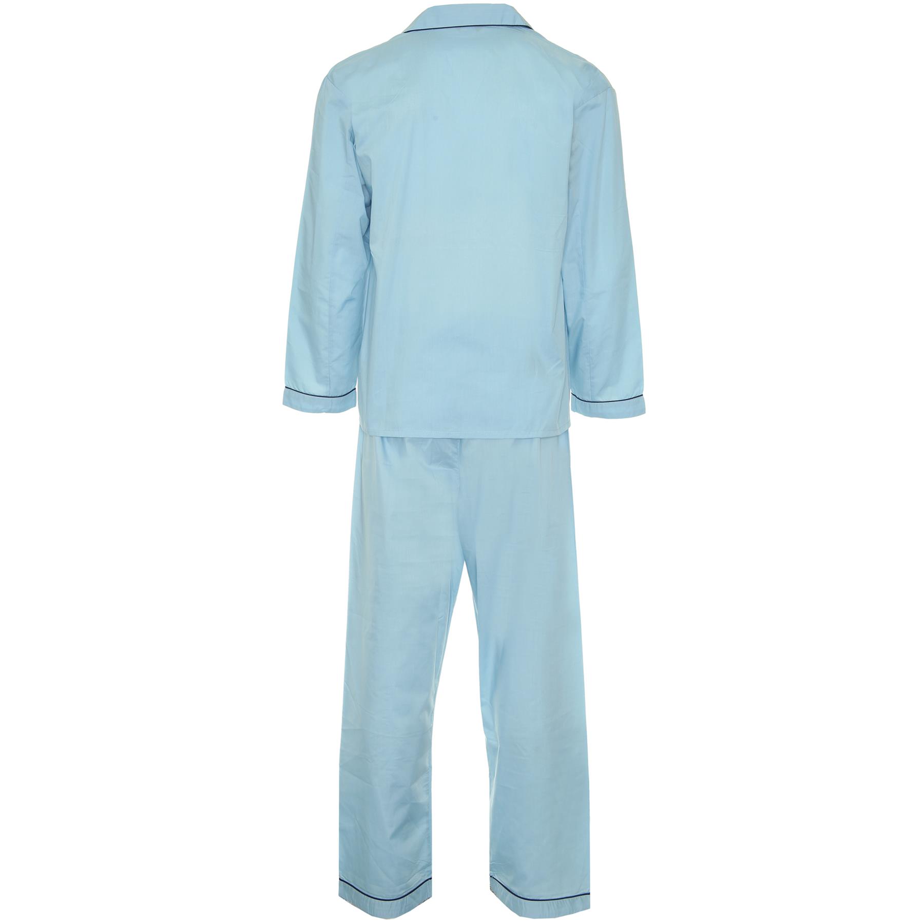 Champion Mens Designer Pyjamas Plain Long Sleeve Lounge Classic Fit Nightwear