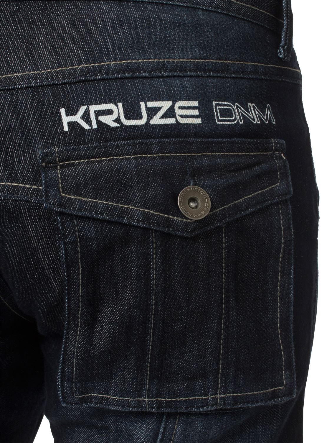 Mens Combat Cargo Trousers Denim Casual Work Pants Jeans All Waist Size By Kruze