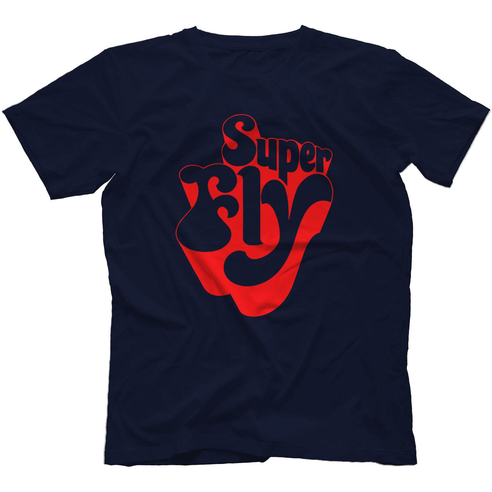 Super Fly T-Shirt 100/% Cotton Blaxploitation Superfly Buddah Curtis Mayfield