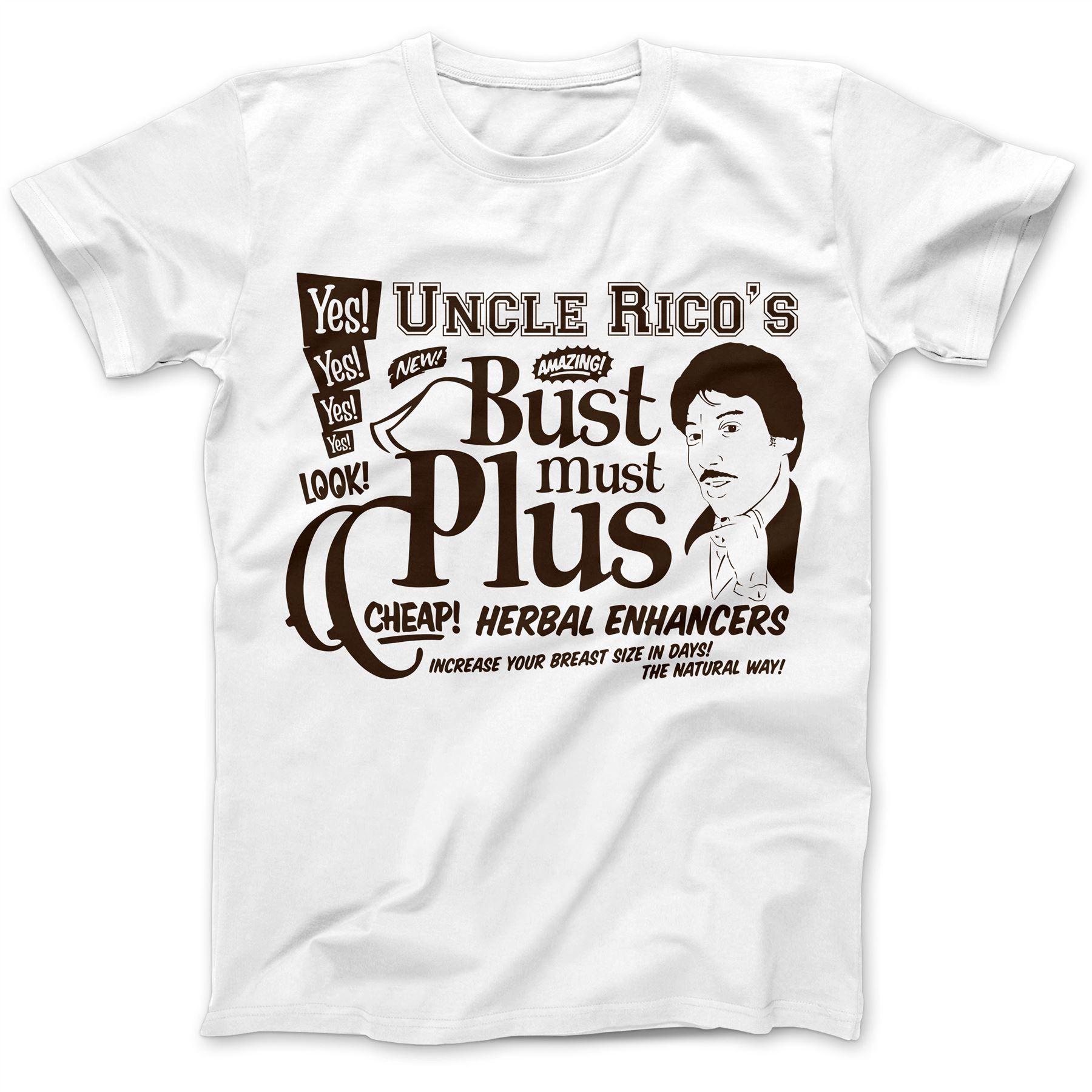 Uncle Rico Vote For Pedro Napoleon T-Shirt 100/% Premium Cotton