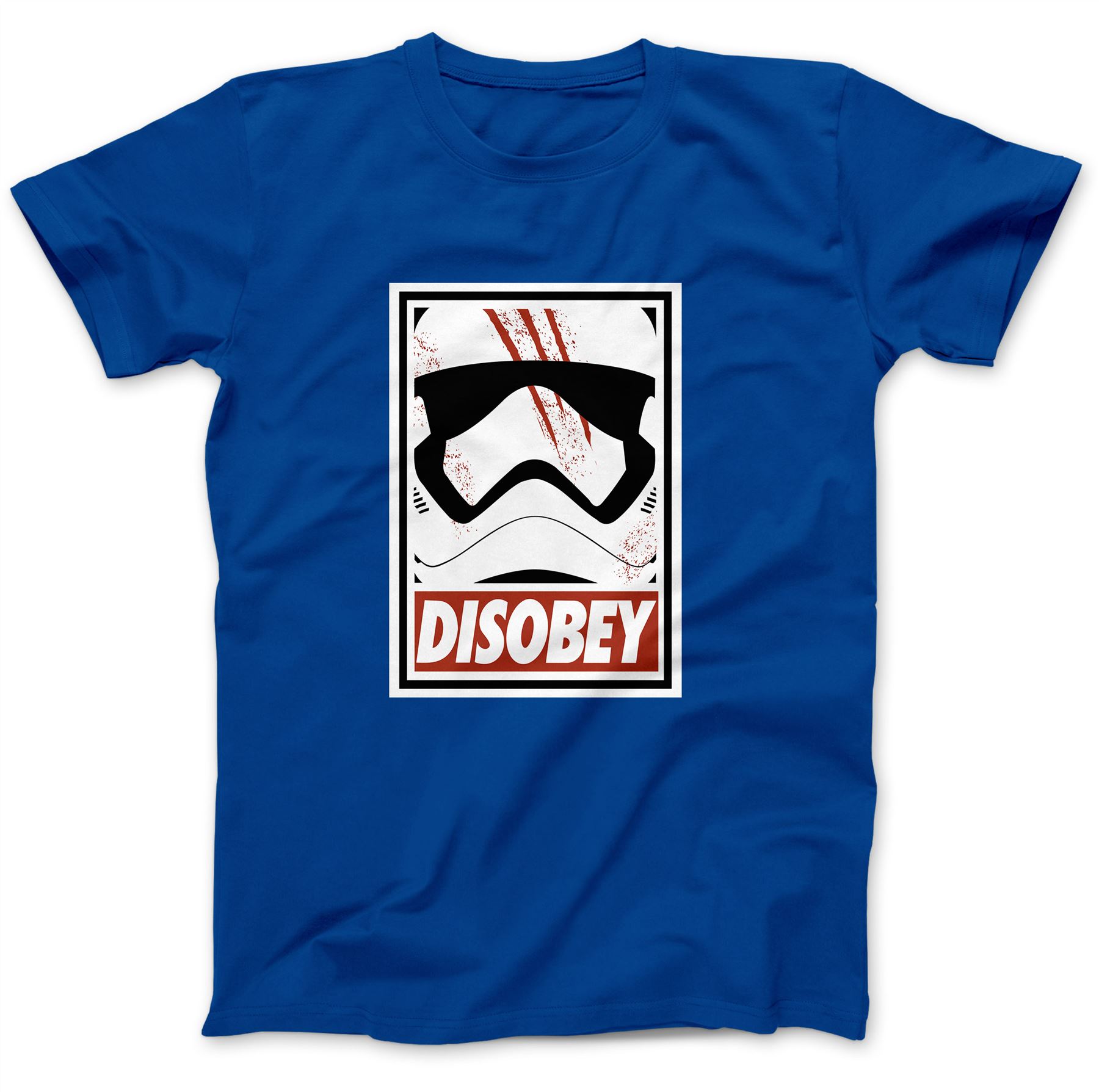 Disobey Trooper T-Shirt 100/% Premium Cotton Gift Present Star