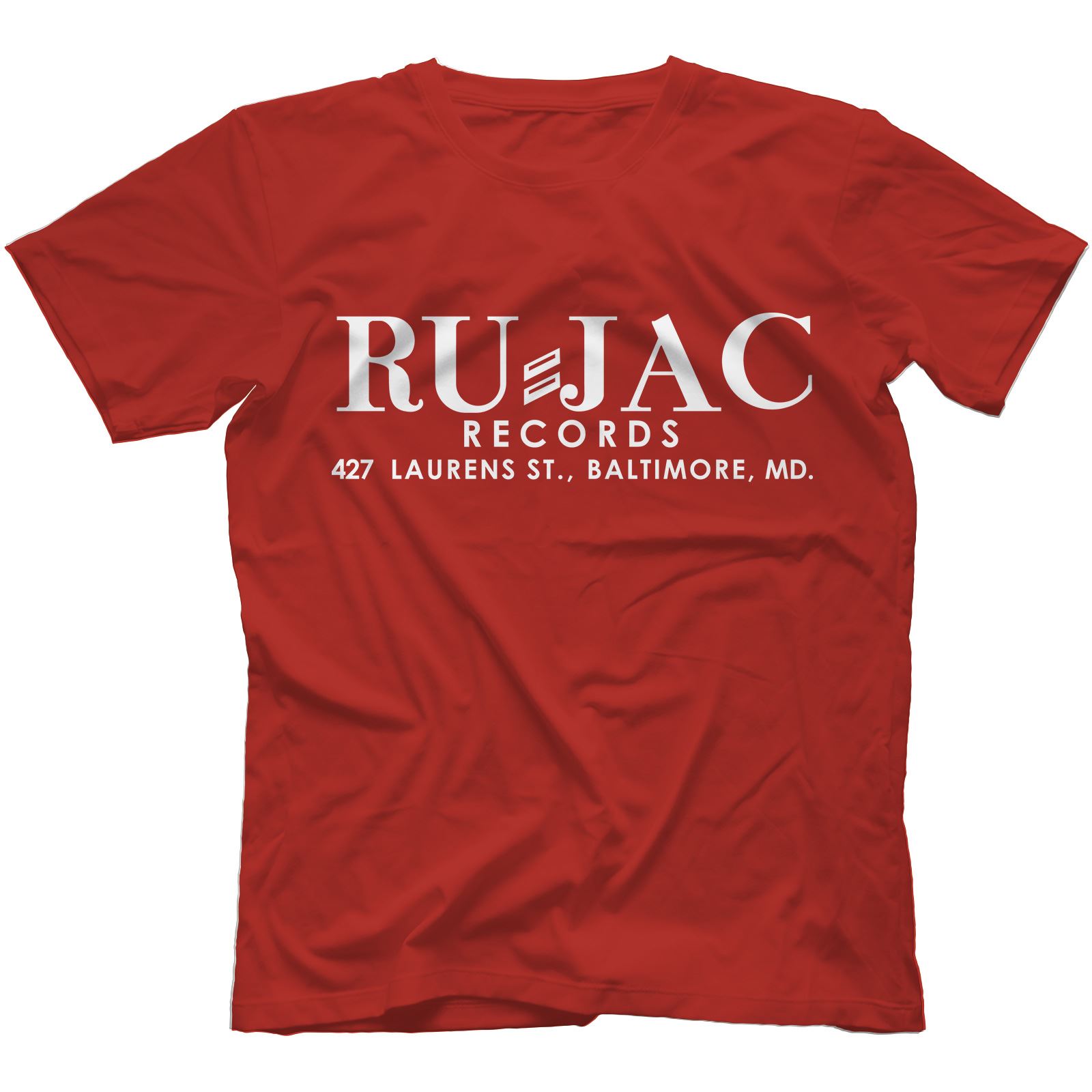 Ru-Jac Records T-shirt 100/% Coton Dynamic Corvettes Gene /& Eddie Soul