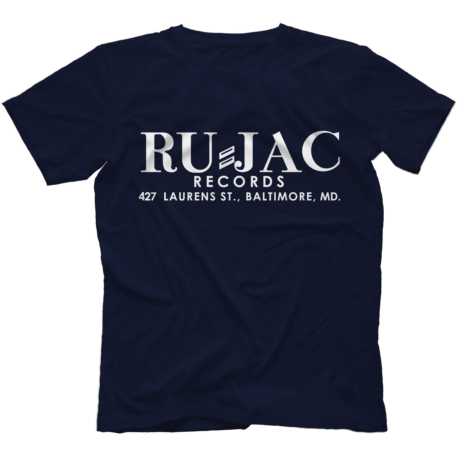 Ru-Jac Records T-shirt 100/% Coton Dynamic Corvettes Gene /& Eddie Soul