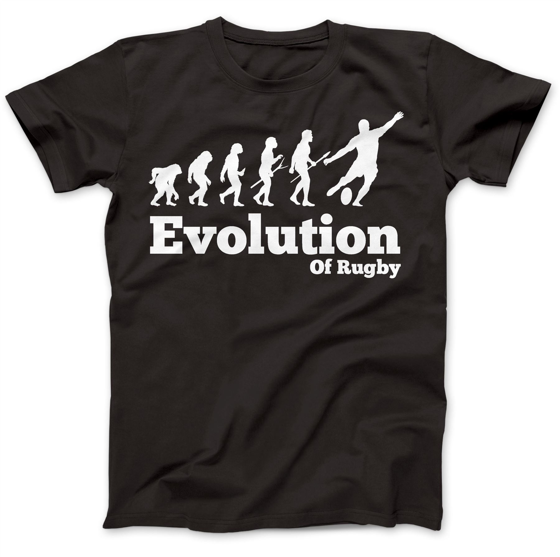 Rugby Player Evolution 6 Six Nations T-Shirt 100/% Premium Cotton Gift Present