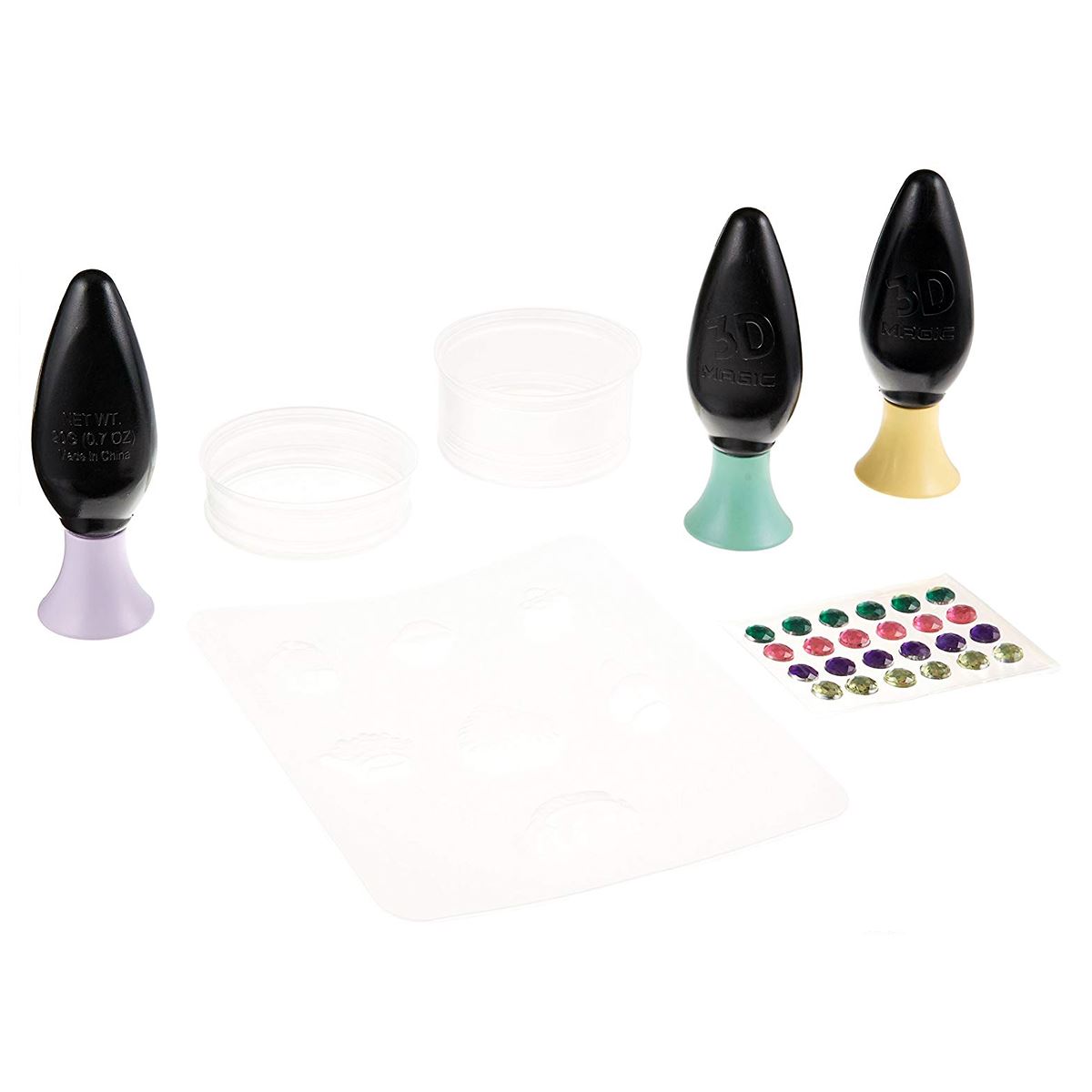3D Magic Fashion Or Building Activity Pack Stencils Mold /& Gels Official