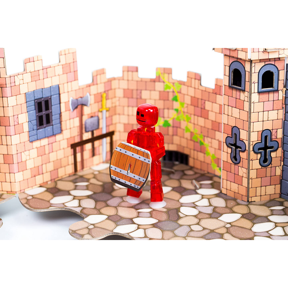 New StikBot Castle Or Space Movie Set /& Figure Animation Studio Official