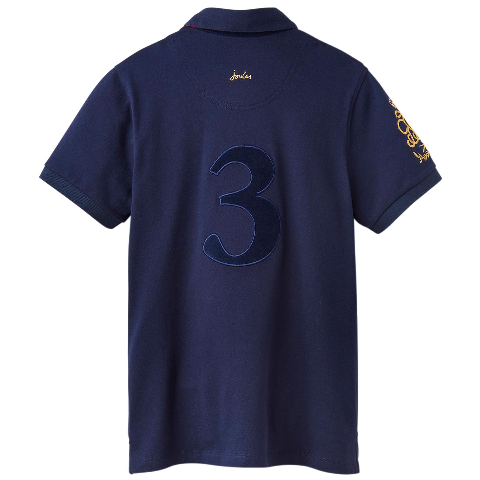 Joules Claredon Ladies Horse Riding Pique Short Sleeve Heritage Polo Shirt