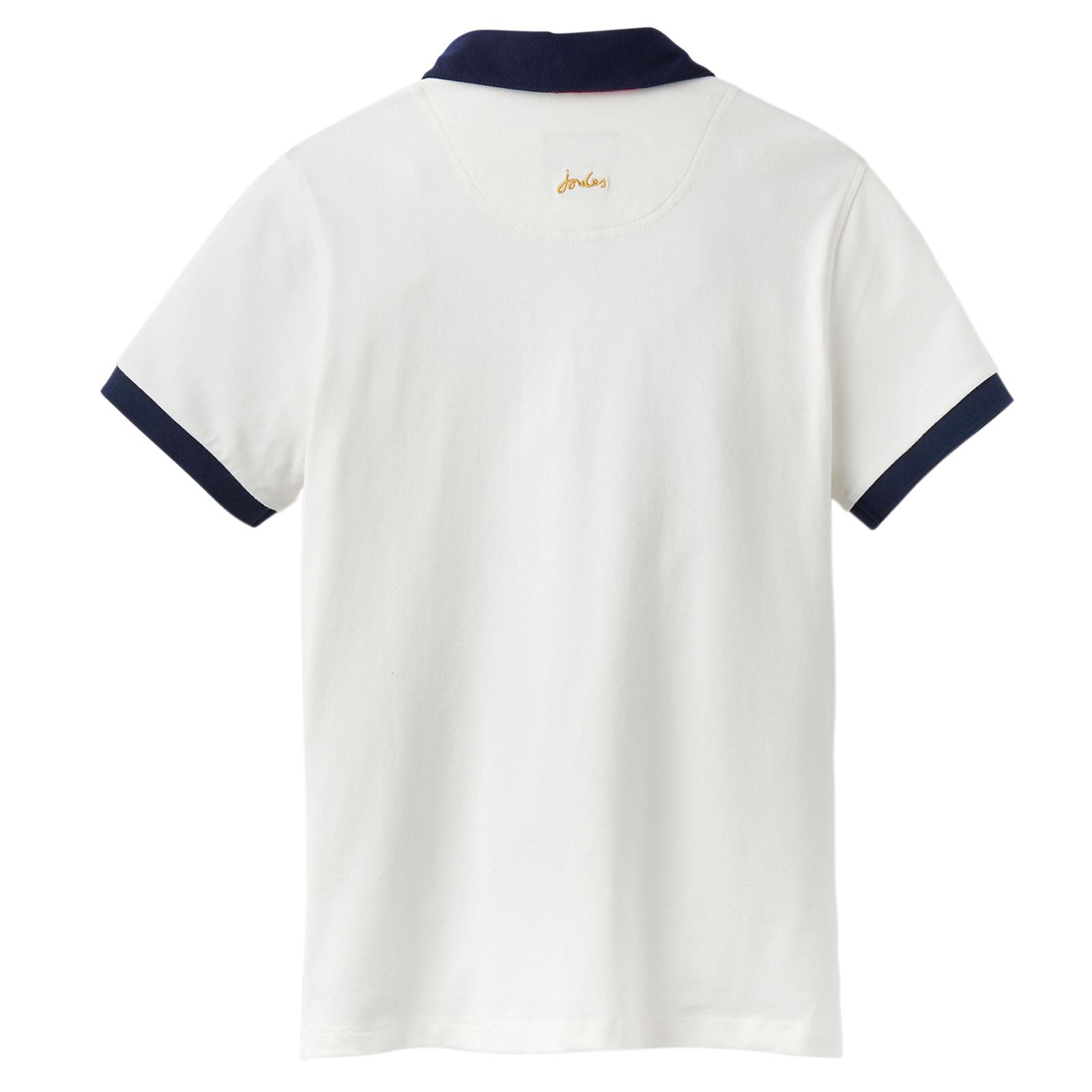 Joules Claredon Ladies Horse Riding Pique Short Sleeve Heritage Polo Shirt