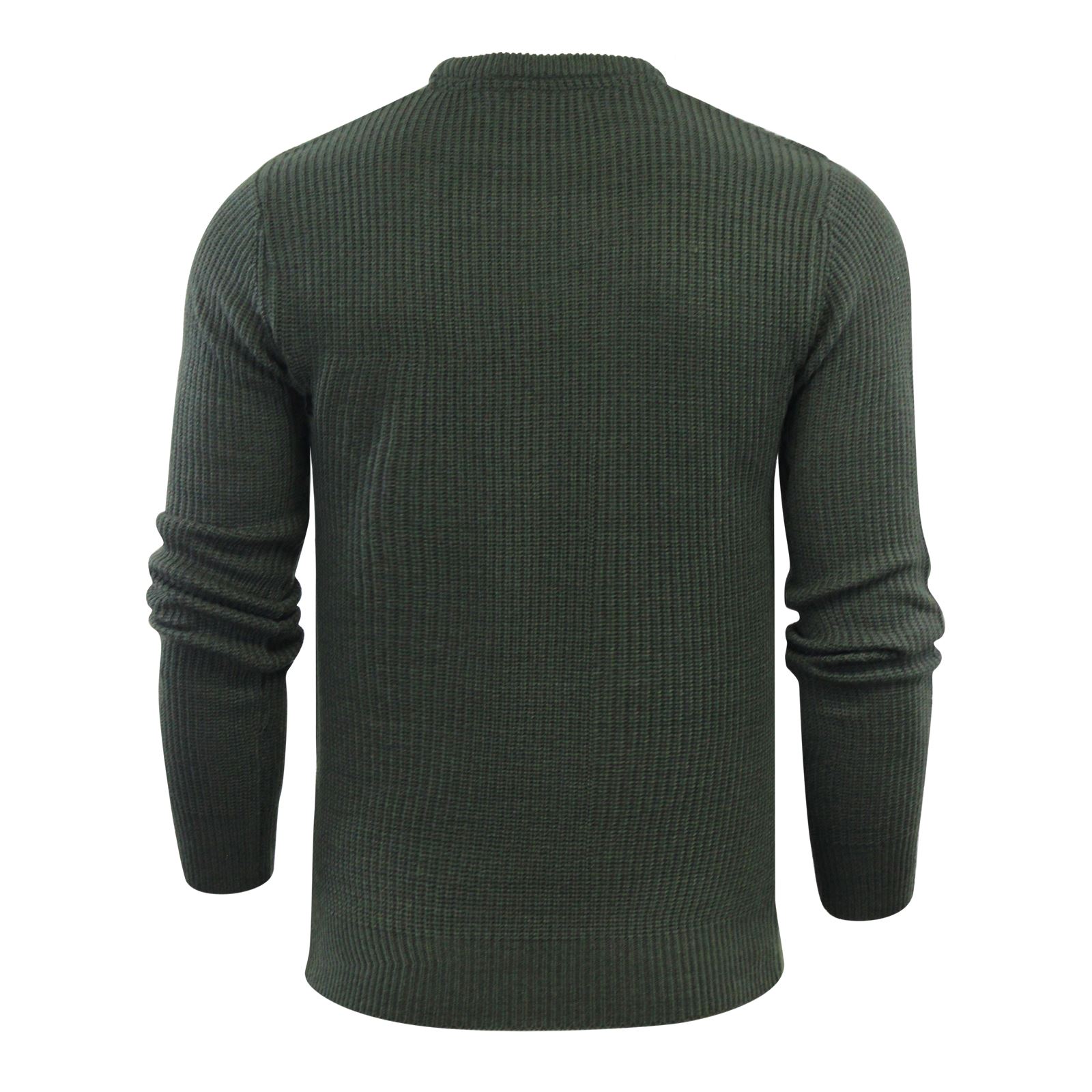 Mens Jumper Brave Soul Fulton Kintted Crew Neck Sweater